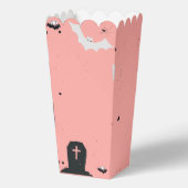 Retro Groovy Halloween leckte einen ersten Geburts Geschenkschachtel (Rückseite)