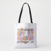 Retro Groovy Halloween Spooky Season Tasche (Vorderseite)