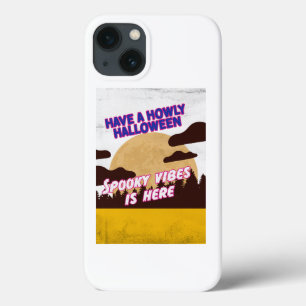 Retro Groovy Halloween Spooky Vibes Case-Mate iPhone Hülle
