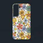 Retro Groovy Hippie Blume Herz Samsung Galaxy Hülle<br><div class="desc">Das Retro Groovy Hippie Blume Herts Samsung Galaxy Smartphone Case zeichnet sich durch ein groovy Retro-Muster aus Blume,  romantische Lieben und Friedenszeichen aus. Perfekt als Geschenk für Weihnachten,  Geburtstag,  Muttertag,  beste Freunde und mehr. Entworfen von © Evco Studio www.zazzle.com/store/evcostudio</div>