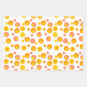 Retro Groovy Hippie Wrapping Paper Sheets Geschenkpapier Set (Vorderseite 2)