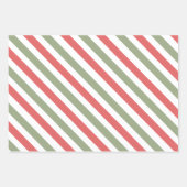 Retro Groovy Holly Jolly Vibes Holiday Geschenkpapier Set (Vorderseite)