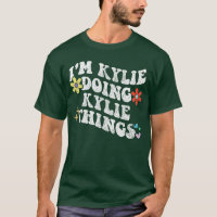 Retro Groovy Ich mache Kylie-Kram Lustige Mutter