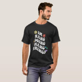 Retro Groovy Im Hang Dinge Machen Lustig Mutter T-Shirt (Vorne ganz)