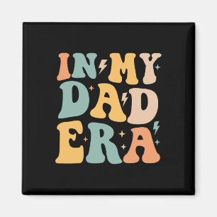 Retro Groovy in meinem Vater Ära Vater &#; s Day Magnet
