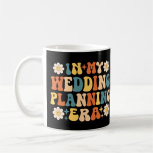 Retro Groovy in meiner Hochzeitsplanungszeit Kaffeetasse