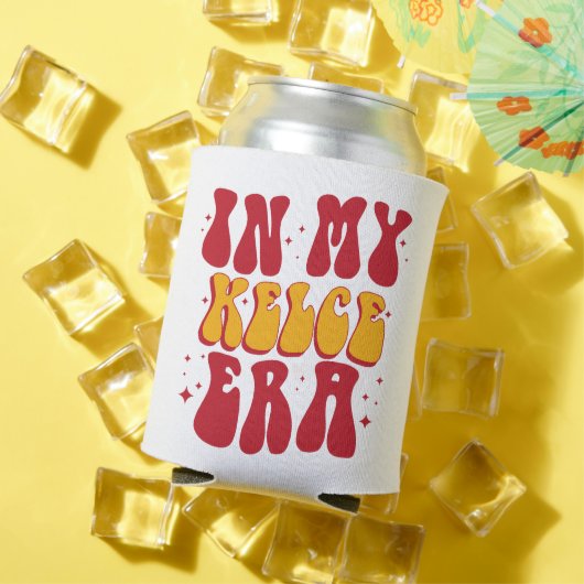 Retro Groovy in meiner Kelce-Ära Dosenkühler (In Situ Sommer)