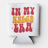 Retro Groovy in meiner Kelce-Ära Dosenkühler (Vorderseite)