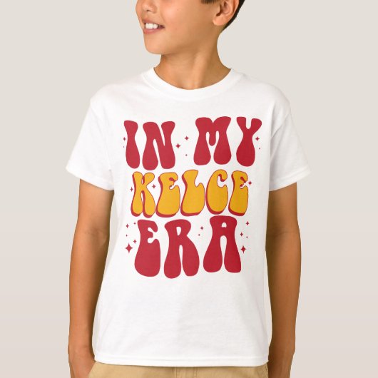 Retro Groovy in meiner Kelce-Ära T-Shirt (Vorderseite)