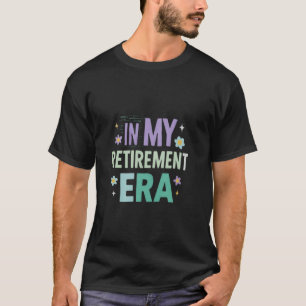 Retro Groovy In Meiner Rentenzeit Lustiger Lehrer T-Shirt