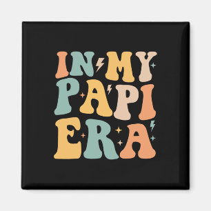 Retro Groovy in My Papi Ära Vater &#; s Day Magnet