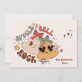 Retro Groovy Jingle Bell Rocks Weihnachten (Vorderseite)