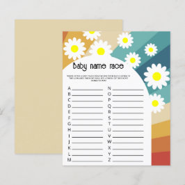 Retro Groovy - Kindernamensspiel