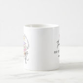 Retro Groovy Lehrer Dankeschön Geschenk Kaffeetasse (Mittel)