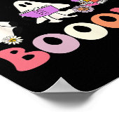 Retro Groovy Lesen Sie mehr Bücher Ghost Boghoul F Poster (Ecke)