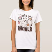 Retro Groovy Let's Go Ghouls Halloween-T - Shirt (Vorderseite)