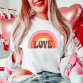 Retro Groovy LIEBE T-Shirt