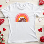 Retro Groovy LIEBE T-Shirt