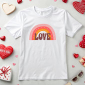 Retro Groovy LIEBE T-Shirt