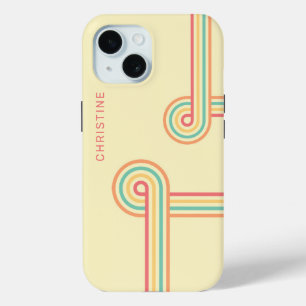 Retro Groovy Line Art Case-Mate iPhone Hülle