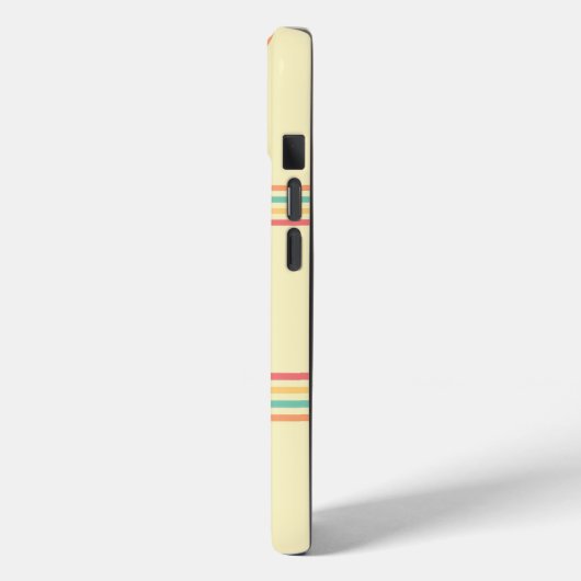 Retro Groovy Line Art Case-Mate iPhone Hülle (Rückseite / Links)