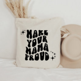 Retro Groovy macht Ihre Mama Proud Tote Tasche