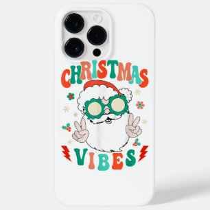 Retro Groovy Merry Christmas Vibes Funny Santa Cla Case-Mate iPhone 14 Pro Max Hülle