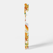 Retro Groovy Mushroom Blume Muster iPhone Hülle (Linke Seite)