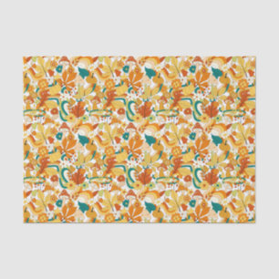 Retro Groovy Mushroom Blume Muster Seidenpapier