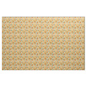 Retro Groovy Mushroom Blume Muster Stoff (Yard (91,4 cm))