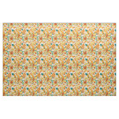 Retro Groovy Mushroom Blume Muster Stoff (Fat Quarter (45,7 x 55,9 cm))
