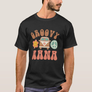 Retro Groovy Nana Matching Family Geburtstagsparty T-Shirt
