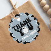 Retro Groovy One Happy Boo Boy Vielen Dank Geschenkanhänger