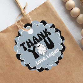 Retro Groovy One Happy Boo Boy Vielen Dank Geschenkanhänger