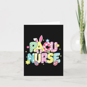 Retro Groovy Pacu Krankenschwester Bunny Ohr Lusti Karte
