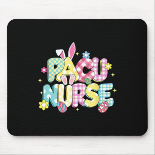 Retro Groovy Pacu Krankenschwester Hasenohr Lustig Mousepad