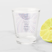 Retro Groovy Parco delle camelie Locarno Schnapsglas (Rückseite)