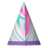 Retro Groovy Partyhütchen (Rückseite)