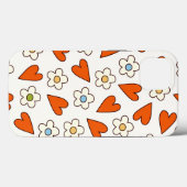 Retro Groovy Patterns 70er-60er-80er Case-Mate iPhone Hülle (Rückseite (Horizontal))