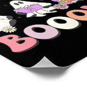 Retro Groovy Read More Books Ghost Boo ghoul lusti Poster (Ecke)