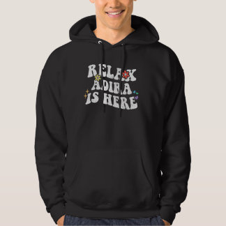 Retro Groovy Relax ADIRA ist hier die sonnige Mutt Hoodie