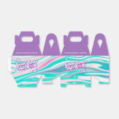 Retro Groovy Roller Disco Party Geschenkschachtel (Ungefaltet)