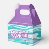 Retro Groovy Roller Disco Party Geschenkschachtel (Vorderseite)