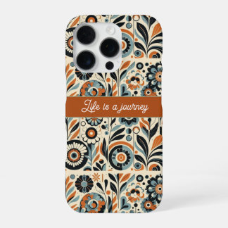 Retro Groovy Shabby Chic Rustic Leben ist eine Rei iPhone 16 Pro Hülle
