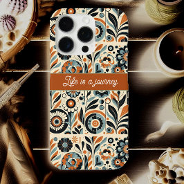Retro Groovy Shabby Chic Rustic Life ist eine Reis iPhone 16 Pro Hülle