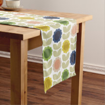 Retro Groovy Sommer Blumen Stiele