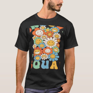 Retro Groovy Squad Groovy Geburtstagsfeier Matchin T-Shirt