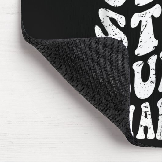 Retro Groovy Stay Stay Stay Suicide Awareness Suic Mousepad (Ecke)