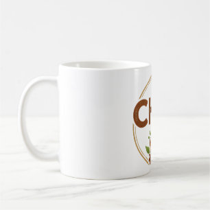 Retro Groovy TEA-Typografie-Kaffee- und Teetasse