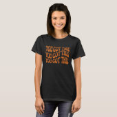 Retro Groovy Testing Day Teacher Student Sie Got T-Shirt (Vorne ganz)